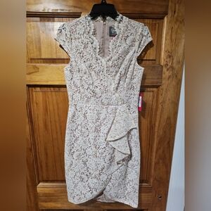 Vince Camuto Ivory dress Size 6
